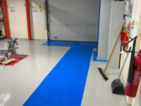 Plantroom Resin Floor Installation